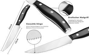 Scharfe Gezahnte Klingen