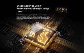 Snapdragon® 8s Gen 3 Performance auf einem neuen Level