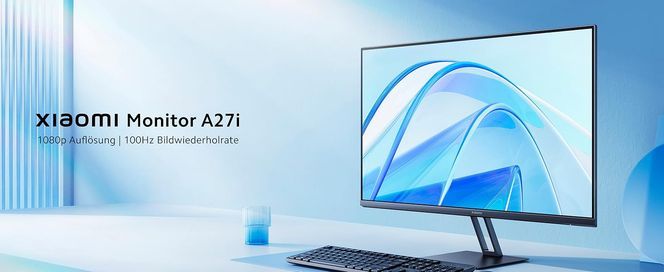 Xiaomi A27i Monitor, 27 Zoll Full HD IPS, 100Hz, 6ms, 99% sRGB, Low Blue Light, HDR 10, 250nits