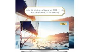 Hohe Bildqualität bis zu 1080p