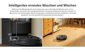 Intelligentes erneutes Waschen und Wischen