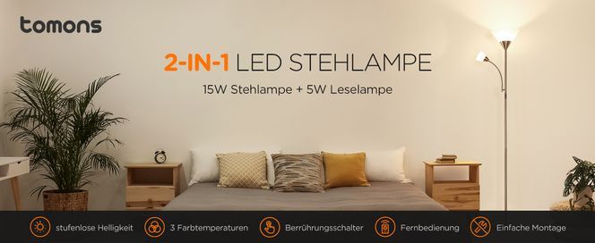 TOMONS STEHLAMPE