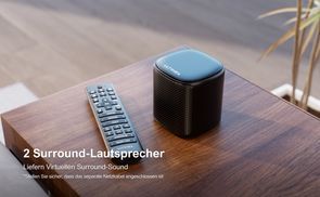 Zwei Mini Surround Lautsprecher 