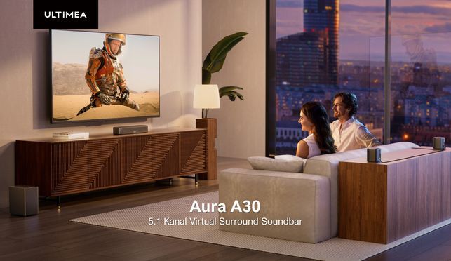 ULTIMEA Aura A30 5.1 Virtuelles Surround Sound System, 250W Spitzenleistung