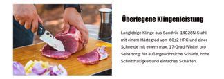 Überlegene Klingenleistung