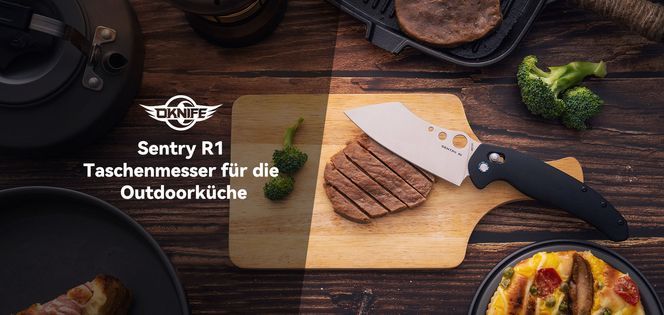 Das erste klappbare Outdoor-Küchenmesser von Oknife