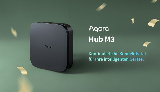 Aqara M3 HUB, Multi Mode Hub, Matter Controller, Thread Border Router, Smart Home Zentrale