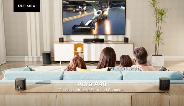 Ultimea Aura A40 Soundbar Eine Soundanlage für Klangerlebnisse in Kinoqualität