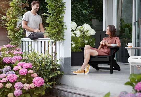 Gemütliches entspannen mit Ihrem Keter Gartensessel