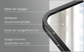 5mm HD Umweltschutz Spiegel