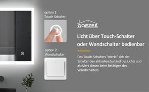 Touch oder Wandschalter