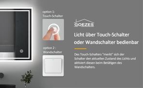 Touch oder Wandschalter