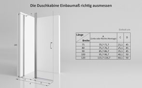 Rechts und Links montierbar