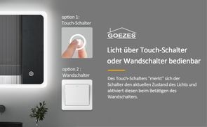 Touch oder Wandschalter