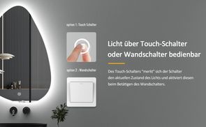 Touch oder Wandschalter