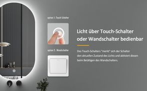 Touch oder Wandschalter