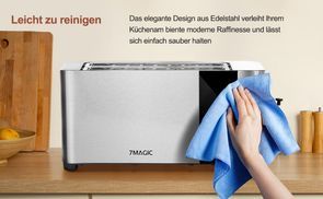 Eleganz trifft Funktionalität: Der 7MAGIC Toaster