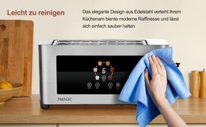 Eleganz trifft Funktionalität: Der 7MAGIC Toaster