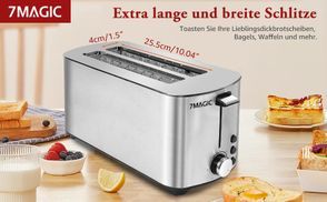 Genießen Sie ein neues Frühstückserlebnis: 7MAGIC Toaster