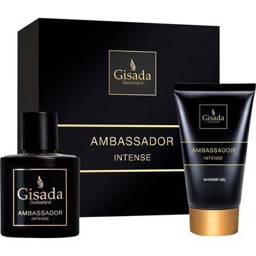 Gisada Ambassador Geschenkset – Exklusives Set mit Herrenduft und Duschgel