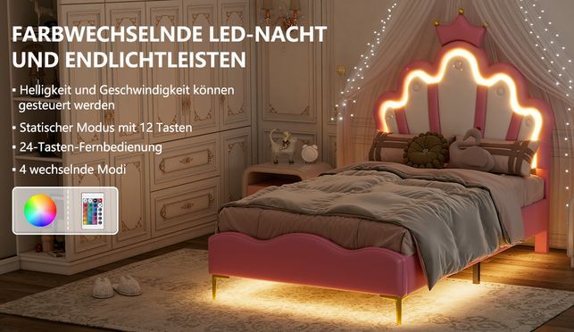 Anpassbare LED Beleuchtung für eine individuelle Atmosphäre