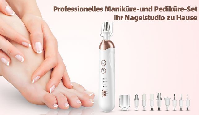 CkeyiN Maniküre und Pediküre Set, Ihr Nagelstudio zu Hause