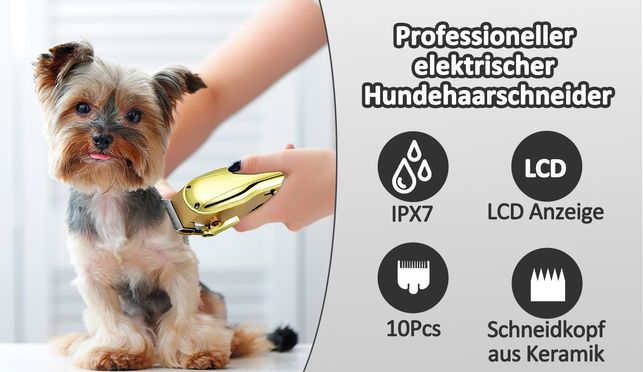 CkeyiN Professionelle Hundeschermaschine