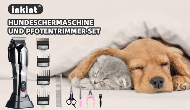 Professionelle Schermaschine Hunde Dickes Fell