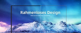 Rahmenloses Design