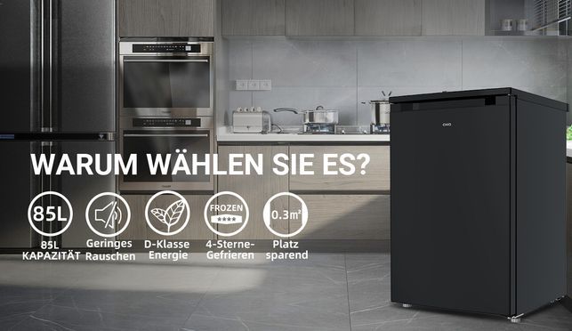 CHiQ 85L Mini Gefrierschrank CSD90D4D