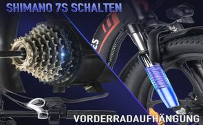 Shimano 7 Gang Schaltung