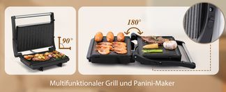 180° Kontaktgrill