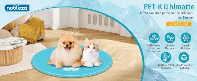 Nobleza Kühlmatte für Hunde und Katzen