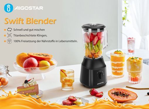 Aigostar Standmixer und Smoothie Maker