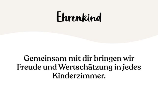 Ehrenkind Bettwäsche