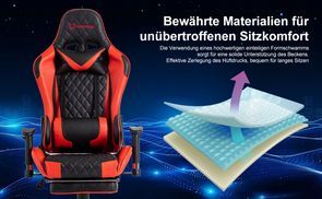 Bewährte Materialien für unübertroffenen Sitzkomfort