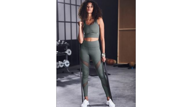 Perfekte Tights für Sport und Freizeit Atmungsaktives Material