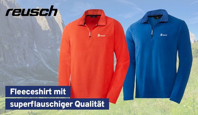 Fleeceshirt mit Zipper von Reusch