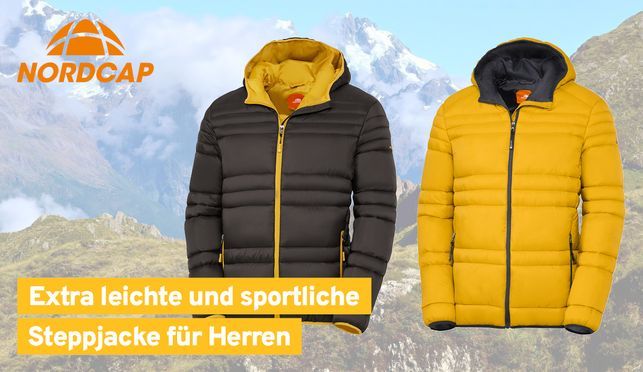 Für aktive Herren! Die extra leichte und sportliche Jacke