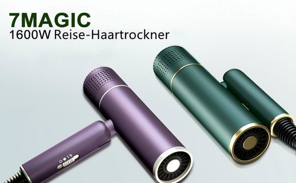 7MAGIC Kompakte Größe Haartrockner für Reisen