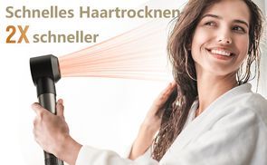 Premium 6 in 1 Hochgeschwindigkeits Haartrockner Set 