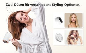 Stylingdüsen: Konzentrator und Diffusor