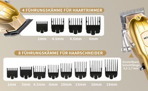 20 teiliges Haarschneideset