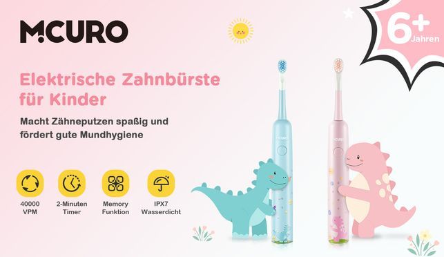 MCURO X500 Kinder Schallzahnbürste