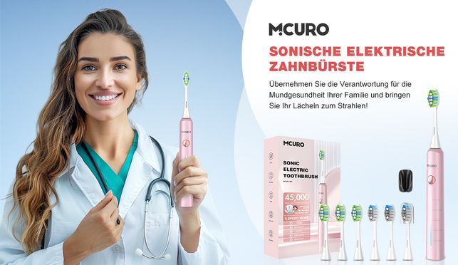 MCURO: Ultraleichte und kosteneffiziente elektrische Zahnbürste für den täglichen Bedarf