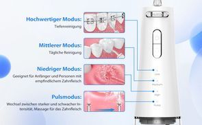 4 Reinigungsmodi für perfekte Zahnpflege!