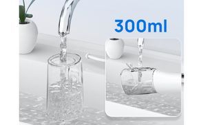 Abnehmbarer 300 ml großer Wassertank: 