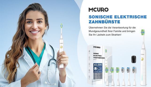 MCURO: Ultraleichte und kosteneffiziente elektrische Zahnbürste für den täglichen Bedarf