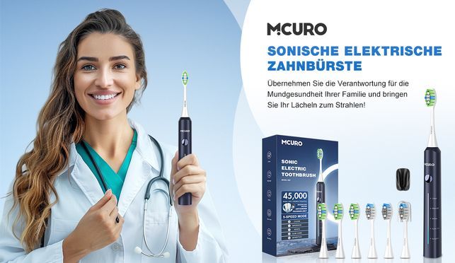 MCURO: Ultraleichte und kosteneffiziente elektrische Zahnbürste für den täglichen Bedarf