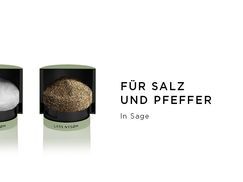 Perfekt für Salz und Pfeffer